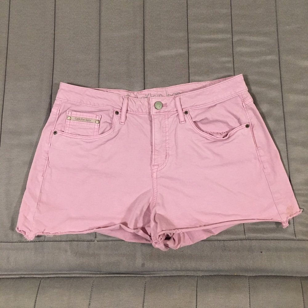 Light pink Calvin Klein shorts